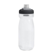 CAMELBAK PODIUM BLANK BOTTLE 620ML 2019: CLEAR/BLACK 620ML/21OZ