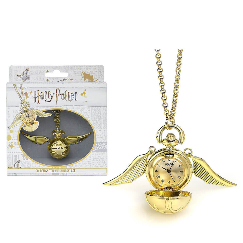 Harry Potter Golden Snitch Charm Watch With Swarovski Crystals