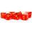 Metallic Dice Games LIC721 Unicorn-Red Dice - 7 Piece 1