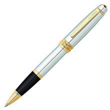 Cross Bailey Medalist Rollerball Pen With 23K Gold Trim Medium Nib & Black Ink