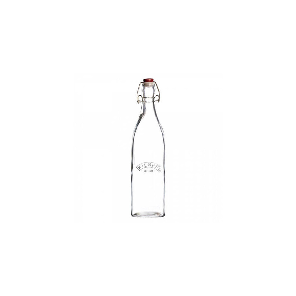 (1L, Clear) Kilner Clip Top Preserve Bottle
