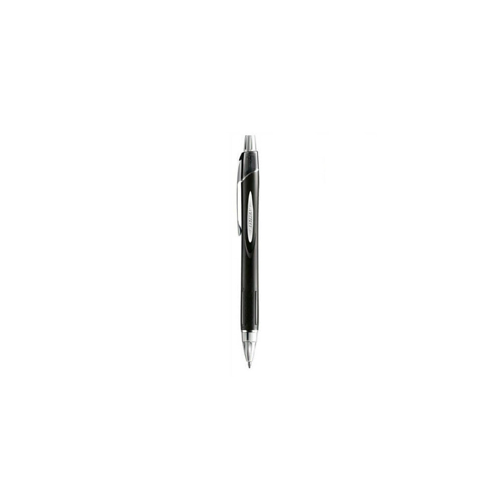 Uni-Ball Rollerball Pen - Sxn-210 Jetstream Retractable - Pack 12 Black