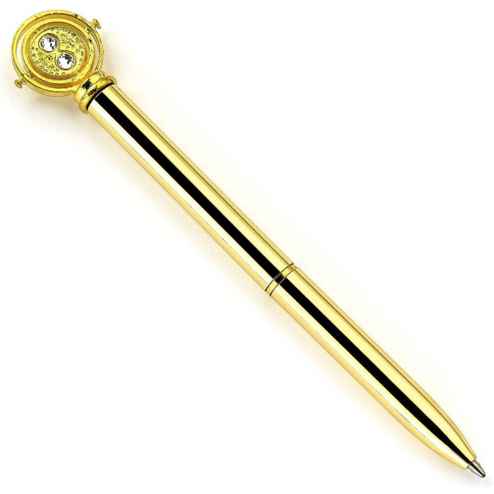 Harry Potter Time Turner Metallic Gold Writing Pen