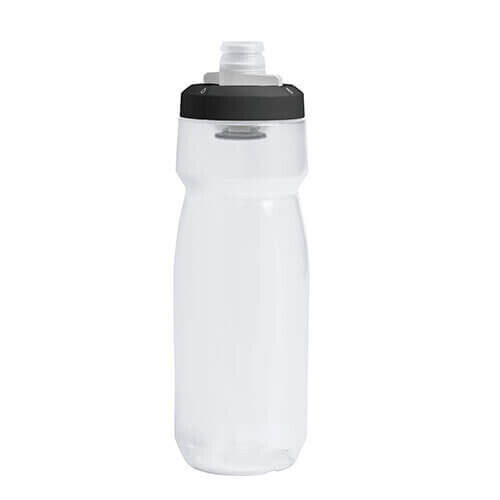 CamelBak CAMELBAK PODIUM BLANK BOTTLE 710ML 2019: CLEAR/BLACK 710ML/24OZ