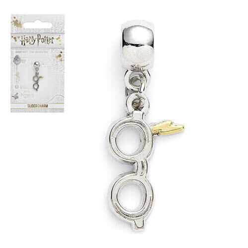 Harry Potter Harry Potter Versilberter Blitz mit Brille Schieber-Charm