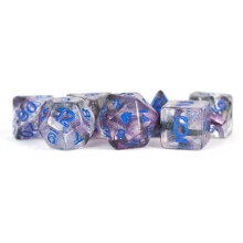 Metallic Dice Games LIC714 Unicorn-Stellar Storm Dice - 7 Piece