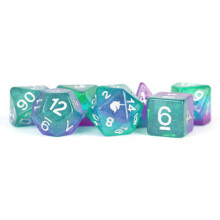 Unicorn Resin Poly Dice Set: Aurora (7)