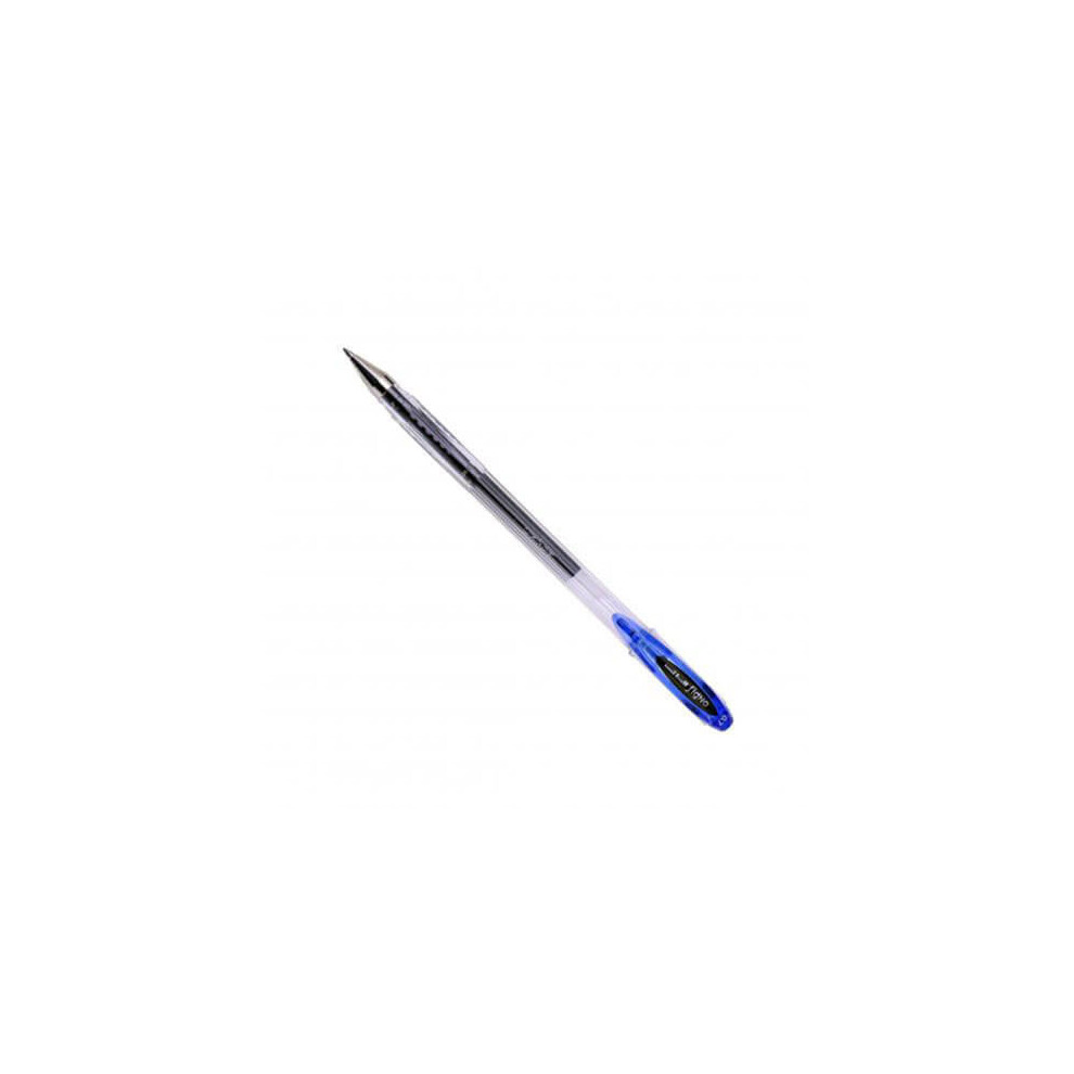 Uni-Ball Signo Um120 Gel Rollerball Pen 0.7Mm Tip 0.5Mm Line Blue Ref 781260000 [Pack 12]