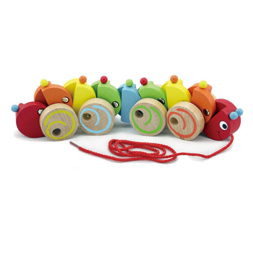 Buy Chad Valley Pull Along Caterpillar, Early learning toys