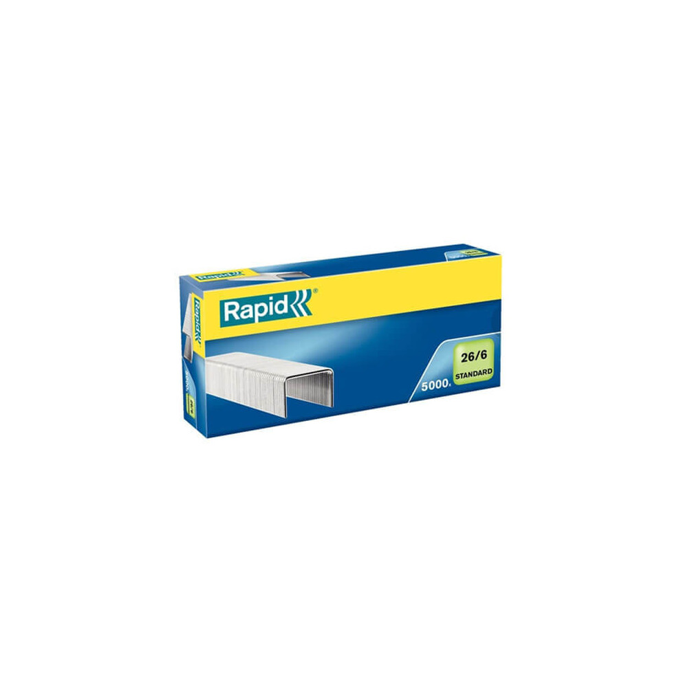 New Rapid 24861800 Staples Staples Pack 5000 Staples