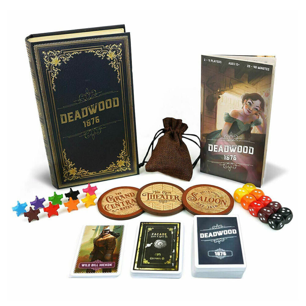 Asmodee FCDDWD1001 Deadwood 1876, Multicoloured