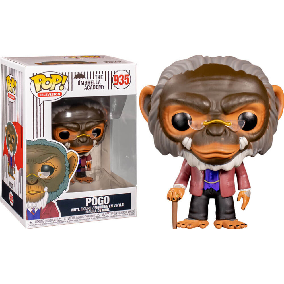 Funko 44517 POP TV: Umbrella Academy-Pogo Collectible Figure, Multicolour