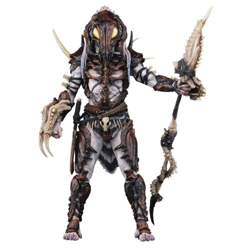 NECA Neca Predator - Ultimate Alpha 100th Edition 7 Inch Scale Action Figure - Plush Soft Toy