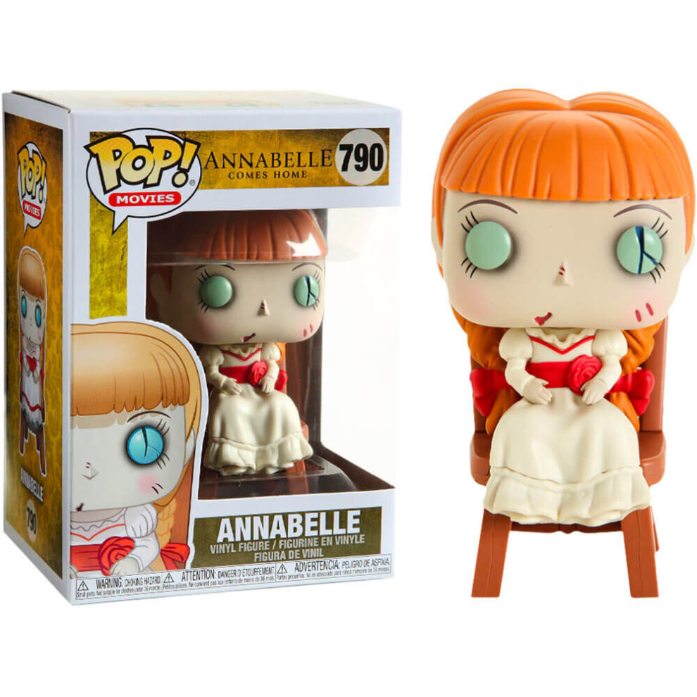 Funko 41967 POP Vinyl: Movies Annabelle in Chair Collectible Figure, Multicolour