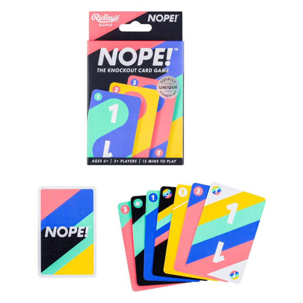 Ridley's Games GME020 Nope Card Game, Black