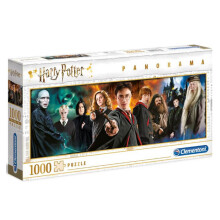 Clementoni 61883 Panorama Harry Potter-1000 Pieces, Jigsaw Puzzle for Adults, Multi-Colour