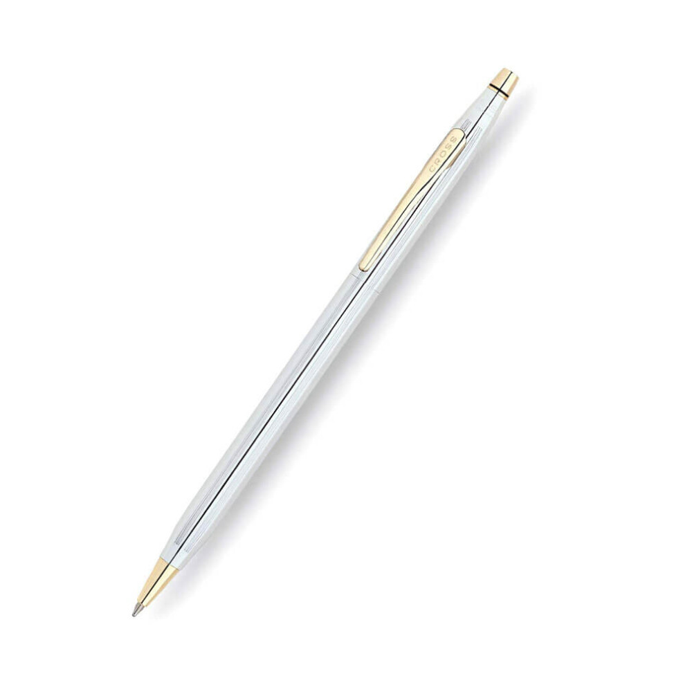 Cross Classic Century Ballpoint Pen Medalist With 23 Ct -Plated Appointments Incl. Premium Gift Box  Refillable Medium Ballpen Gold