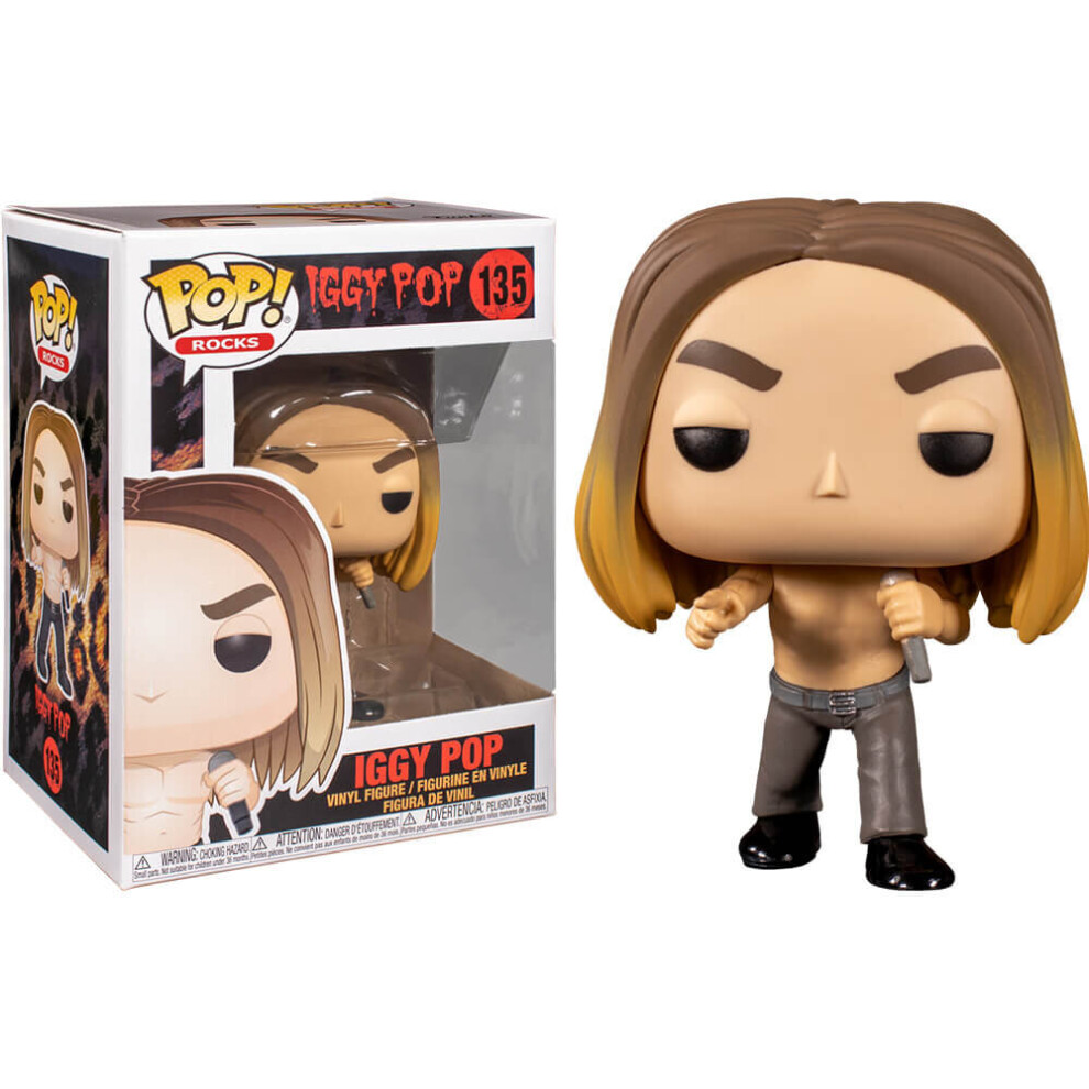 Funko 41240 Vinyl Rocks Pop-Iggy Collectible Figure, Multicolour