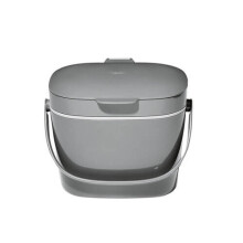 OXO Good Grips Easy-Clean Compostbak-6.62 L-Houtskool