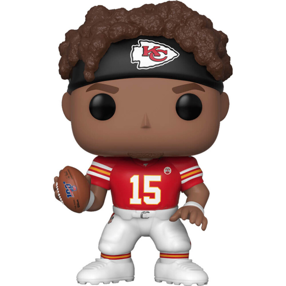 Photos - Action Figures / Transformers Funko 42867 POP Vinyl: NFL: Chiefs-Patrick Mahomes II  Collectible Figure, Multicolour (Home Jersey)