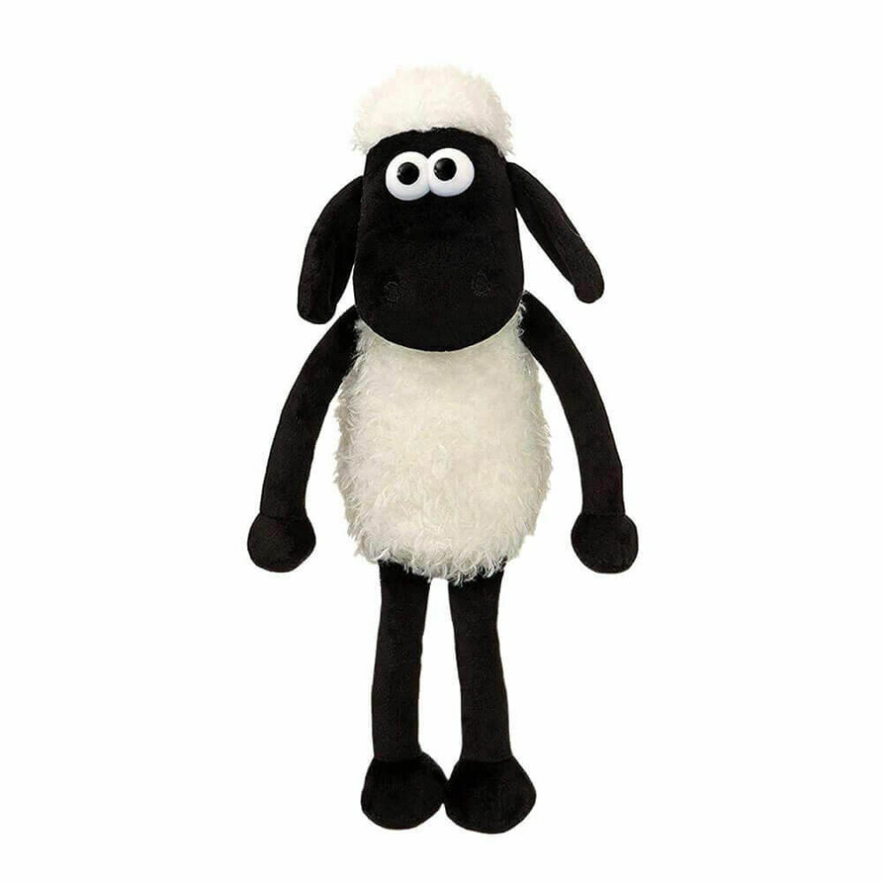 Photos - Other Toys Shaun the Sheep 61173 8-inch Plush Cuddly Toy - Black and White, Soft Dangly-Leg Sheep Plush for Kids and Adults - Plush Sof