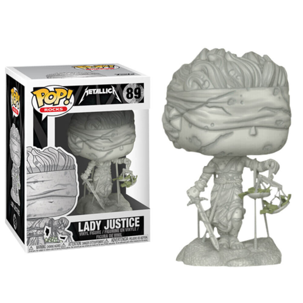 Funko 34888 Pop Vinyl: Rocks: Metallica: Lady Justice, Multi