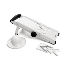 Oxo Good Grips V-Blade Mandoline Slicer, 18/8 Stainless Steel, White/Black