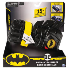BATMAN 6055411-1 Interactive Gauntlet with Over 15 Phrases and Sounds, for Kids Aged 4 and Up, Black