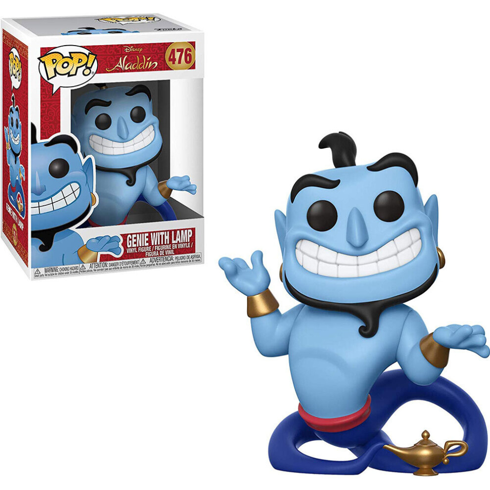 Funko 35757 POP Vinyl: Disney: Aladdin: Genie With Lamp Collectible Figure, Multicolour