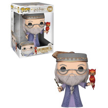 Funko 48038 POP Harry Potter: 10' Dumbledore w/Fawkes S10 Collectible Toy, Multicolor