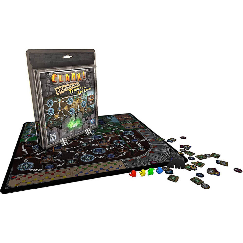 Photos - Board Game Dire Wolf Digital RGS2044 Clank Expeditions: Temple of The Ape Lords, Mixed Colours - 