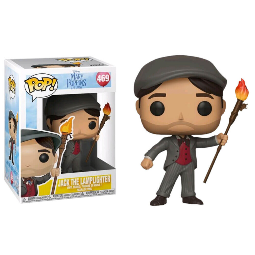 Funko 33905 POP Vinyl: Disney: Mary Poppins: Jack the Lamplighter, Multi