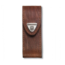 Kotelo - Victorinox - 4.0543 - Ruskea nahka - 91mm - Sveitsiläiselle veitselle 6-14 kappaletta