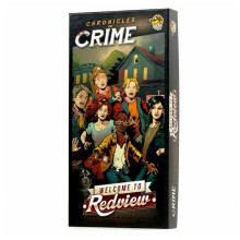 Chronicles of Crime Välkommen till Redview Brädspel EXPANSION | Mysteriespel | Samarbets- och familjespel | 1-4 spelare