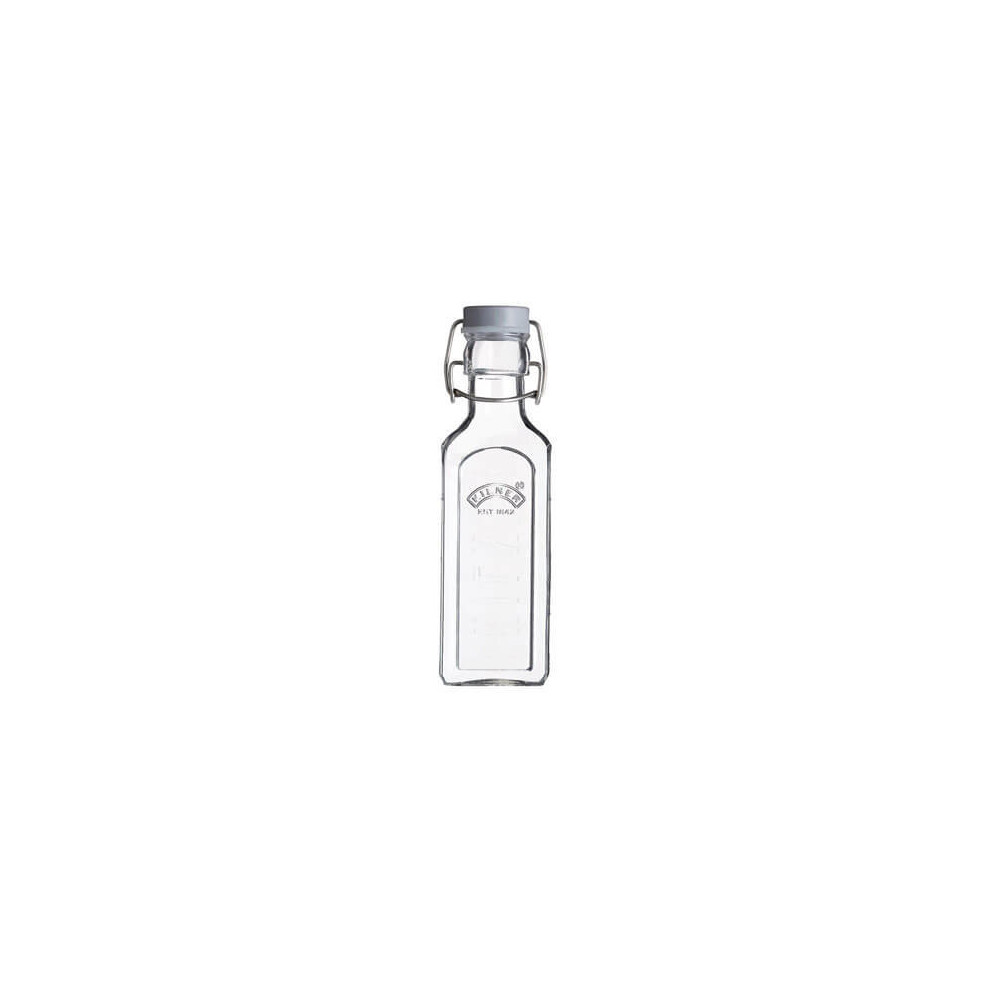 Kilner Clip Top Bottle, Clear/Transparent, 0.3 Litre