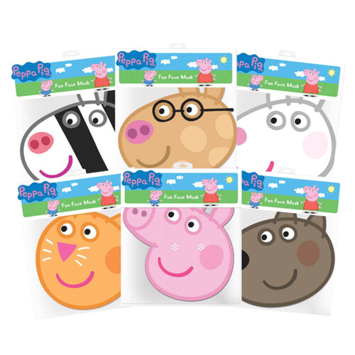 STAR CUTOUTS Ltd SM378 Pumbaa - Maschera viso singolo per compleanni, fan e feste, multicolore, altezza: 25 cm, larghezza: 22 cm