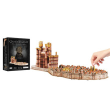 Game of Thrones 4D-Puzzle von Westeros und Essos, 891 Teile