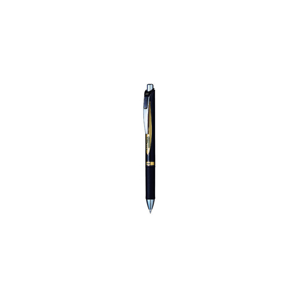Pentel Energel Xm Retractable Permanent Ink 0.5Mm Pk12 Black