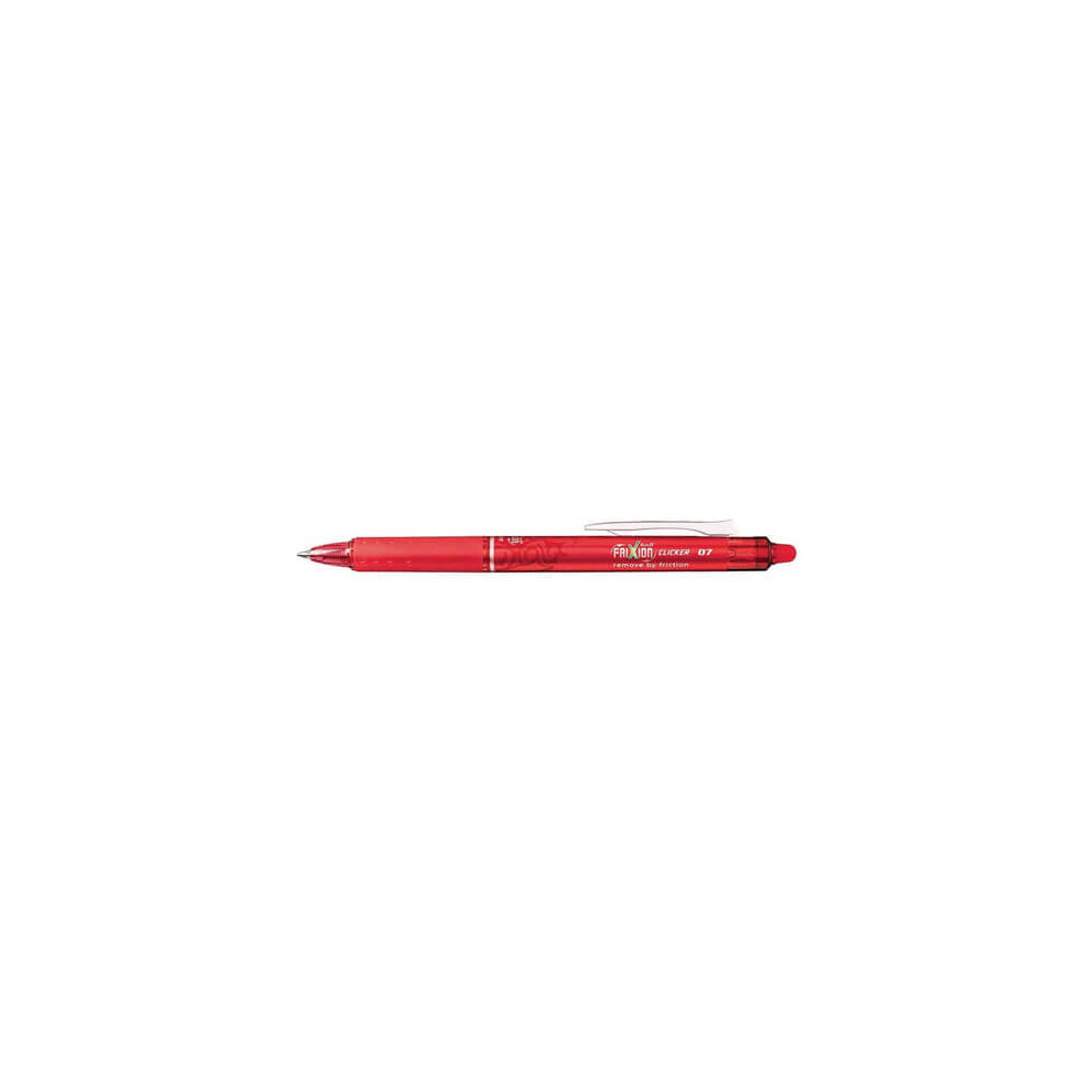 Pilot Frixion Clicker Erasable 0.7 Red Pk12