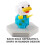 Minecraft Minecraft: Earth Boost Minis - Future Chicken Figure Pack 1