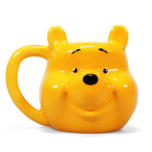 Winnie The Pooh Mug Silly Old Bear new Novelty Shaped Official Yellow Boxed
