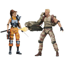 Dutch and Lin Poseable Figure Set from Alien vs Predator Arcade...