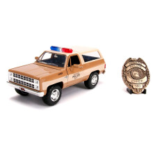 Chevrolet K5 Blazer with Replica Sheriff Badge from Stranger Things