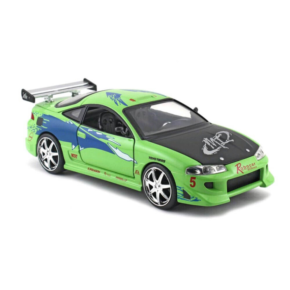 Photos - Toy Car Jada 1:24 Mitsubishi Eclipse Diecast Model Car JA97603 