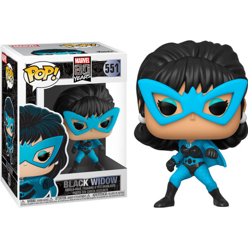 Black Widow Marvel 80th First Appearance Funko Pop Bobblehead