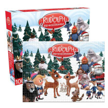 AQUARIUS Rudolph Det Röda Nosen Ren 1000 Bitars Pussel (65283)