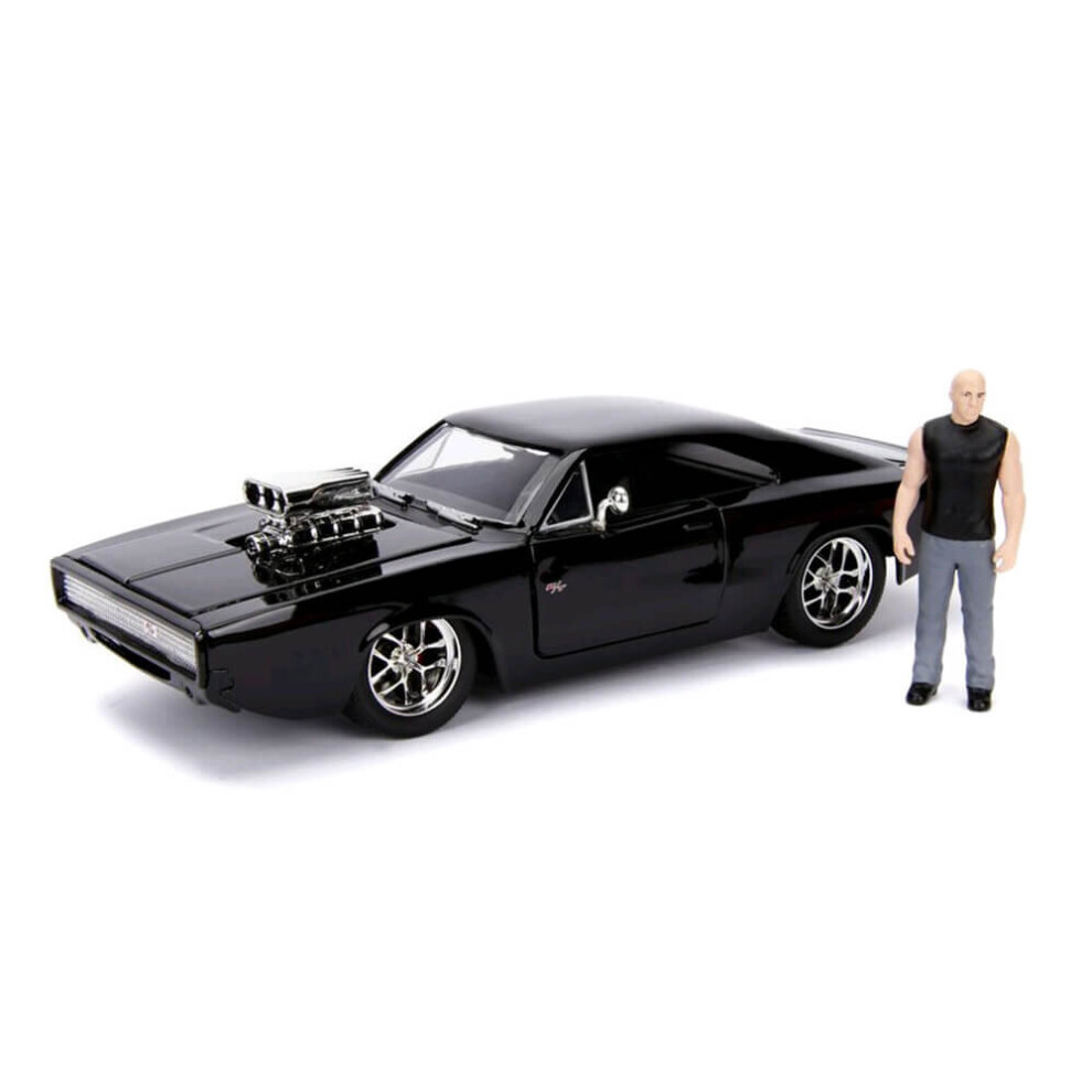 Dodge Charger RT (1970) Diecast Model Car with Dominic Toretto...