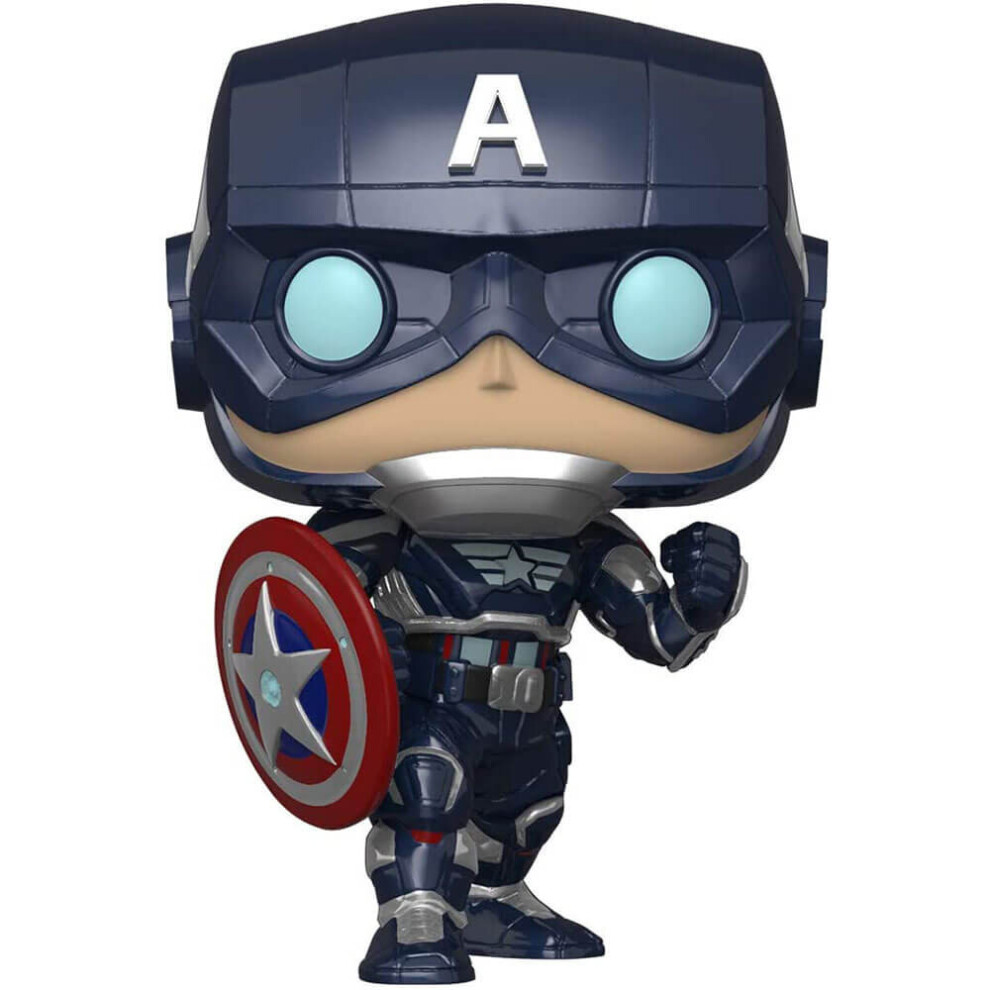 Marvel: Avengers Game Captain America (Stark Tech Suit) Funko Pop!