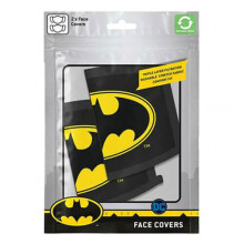 2 x Batman Logo TV Show Movie Protective Face Masks Covering Washable & Reusable