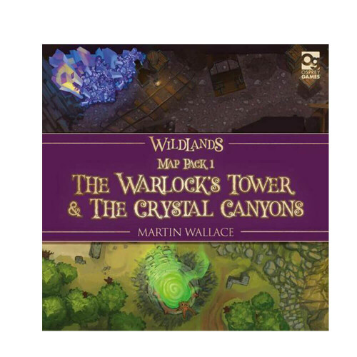 Wildlands Map Pack 1 by Wallace & Martin Game Designer - Board Game